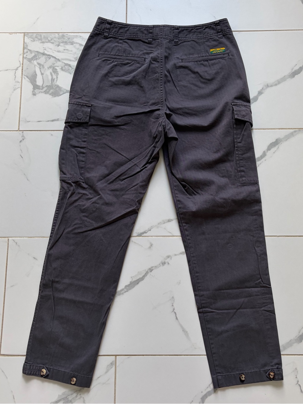 Aim Leon Dore Cargo Pants Grey Men’s Size M Fw19 Nwt 100% Cotton 29” Inseam — image 2 of 8